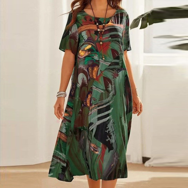 Phoebe - Vestito floreale confortevole