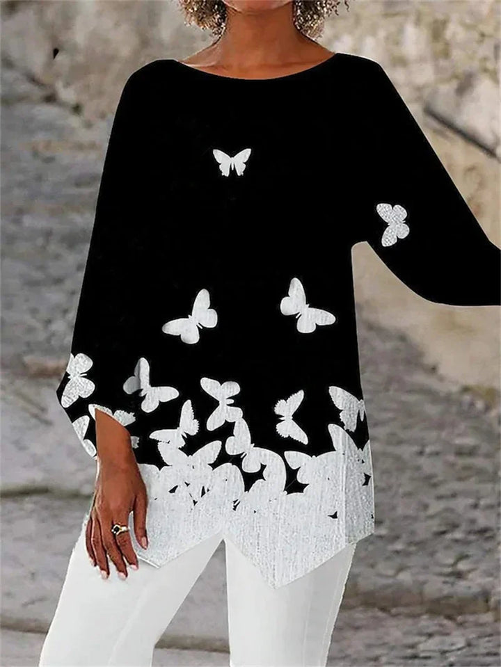 Soraya - Camicia stampata a maniche lunghe