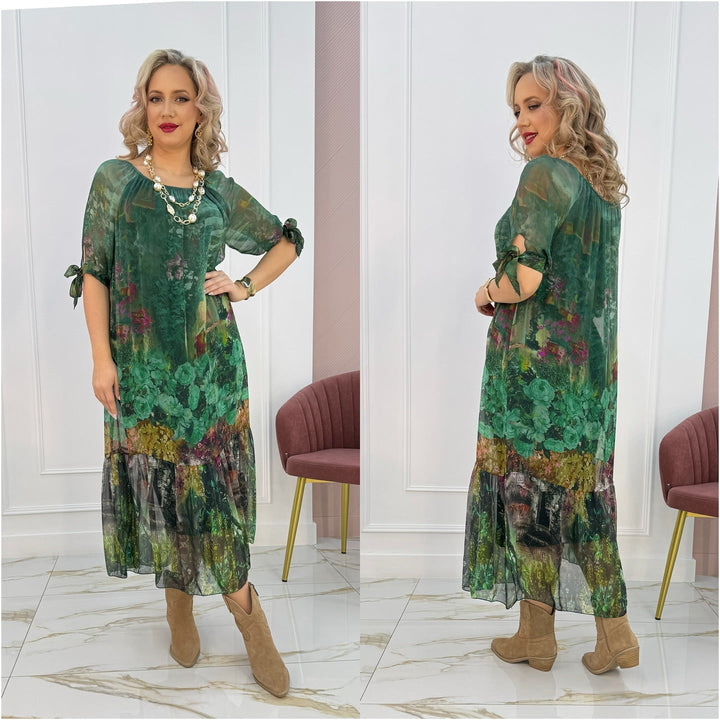 Eliana - Vestito midi arioso e traspirante