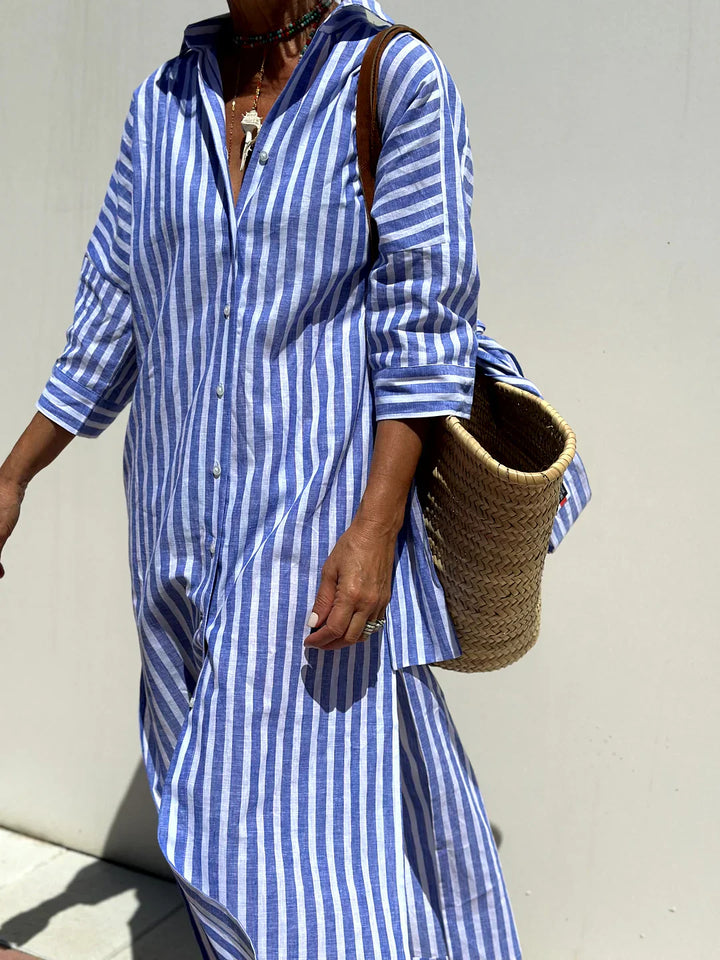 CAMICIA A RIGHE ELLE