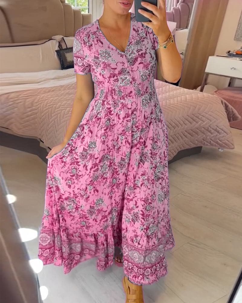 Maxi abito floreale Hailee