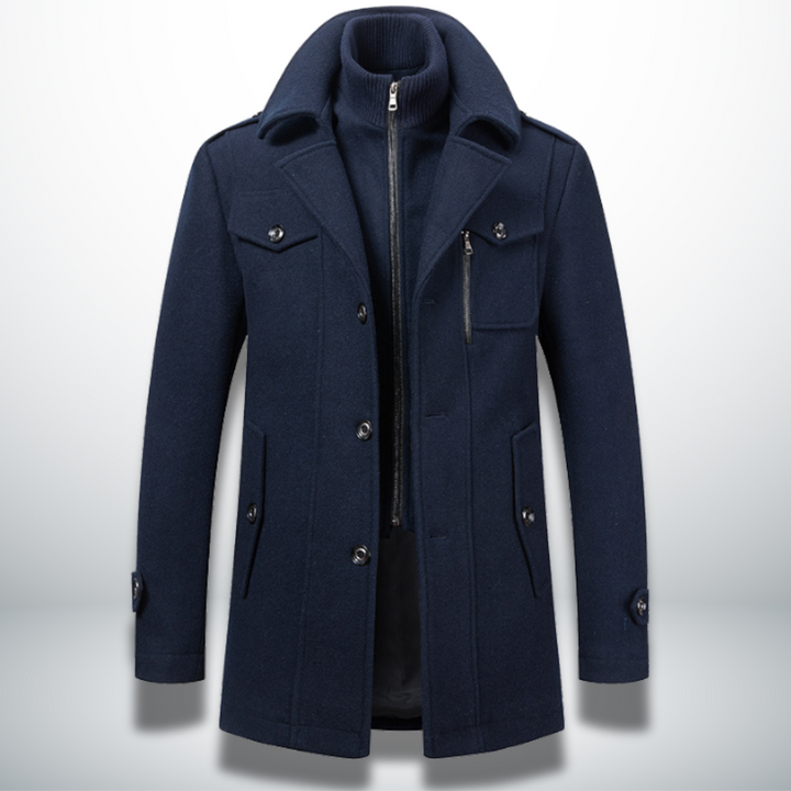 Don The Man Cappotto da uomo elegante e accogliente