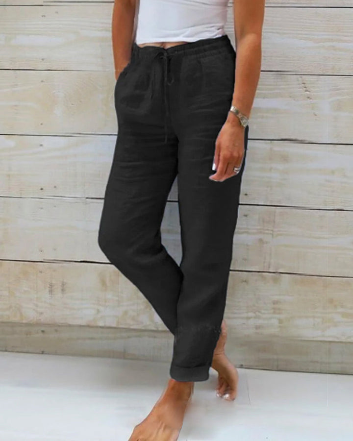 Pantaloni a vita elastica Miriam