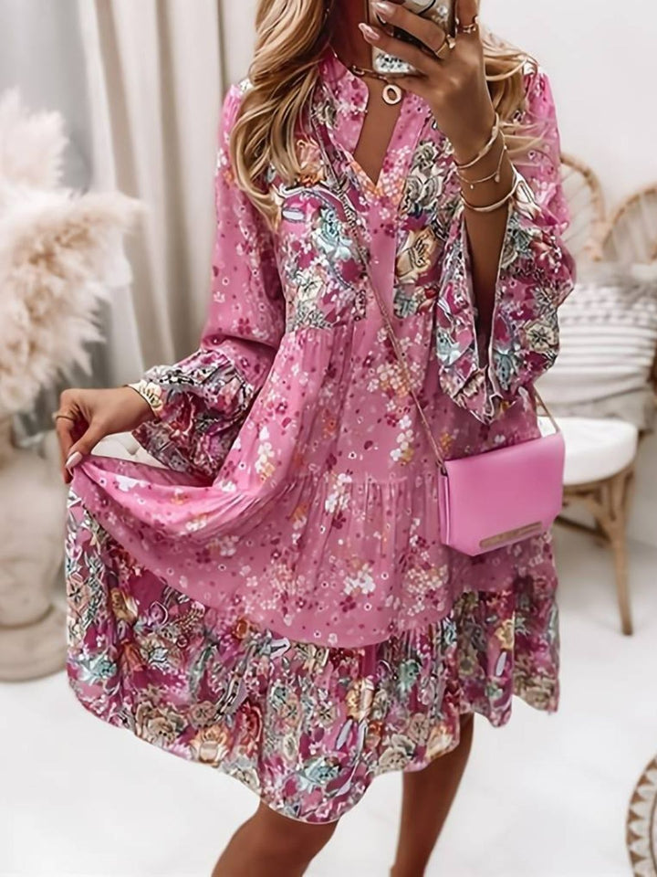 Kimberly - Vestito da spiaggia floreale Boho