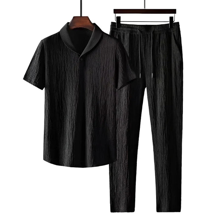 Polo e pantaloni in cotone