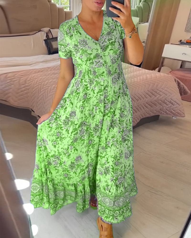 Maxi abito floreale Hailee