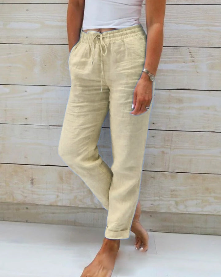 Pantaloni a vita elastica Miriam