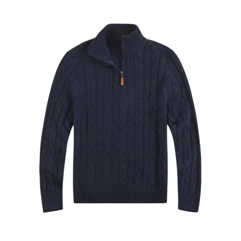 Maglione con mezza zip Verbier