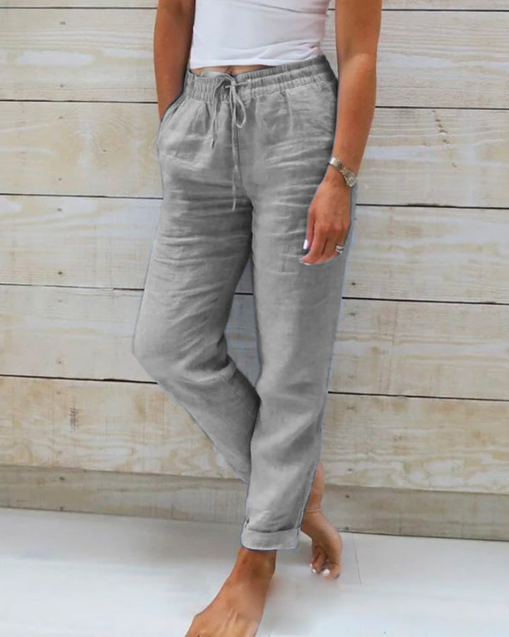 Pantaloni a vita elastica Miriam