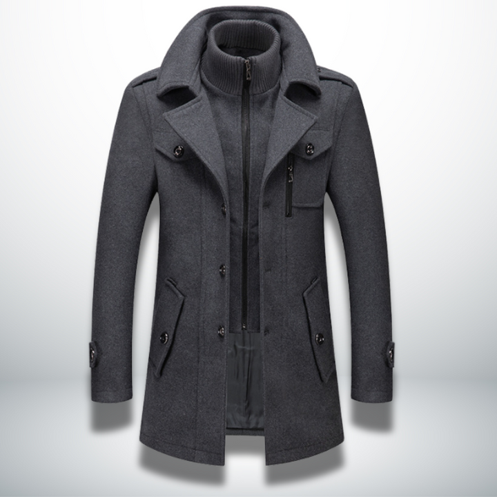 Don The Man Cappotto da uomo elegante e accogliente