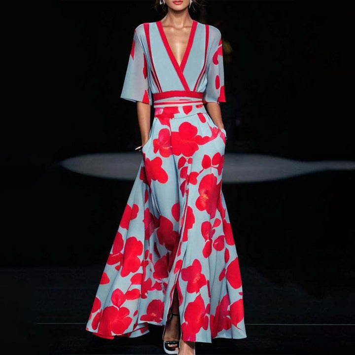 Alicia - Vestito con maniche a copertura del ventre