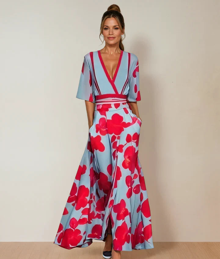 Alicia - Vestito con maniche a copertura del ventre