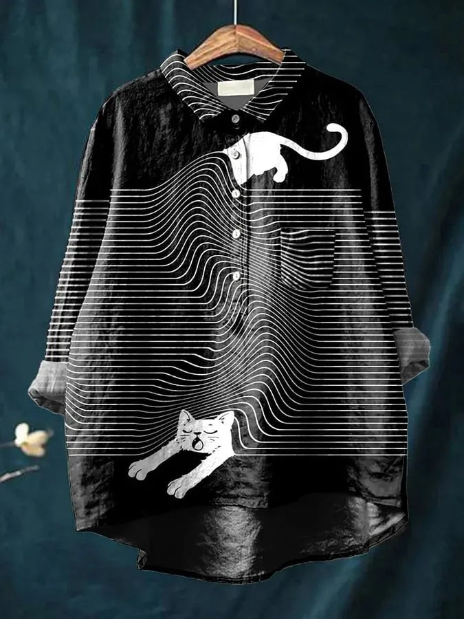 Camicia artistica di Chloe