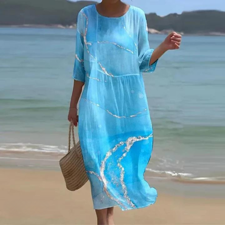 Maxi abito floreale alla moda Miranda