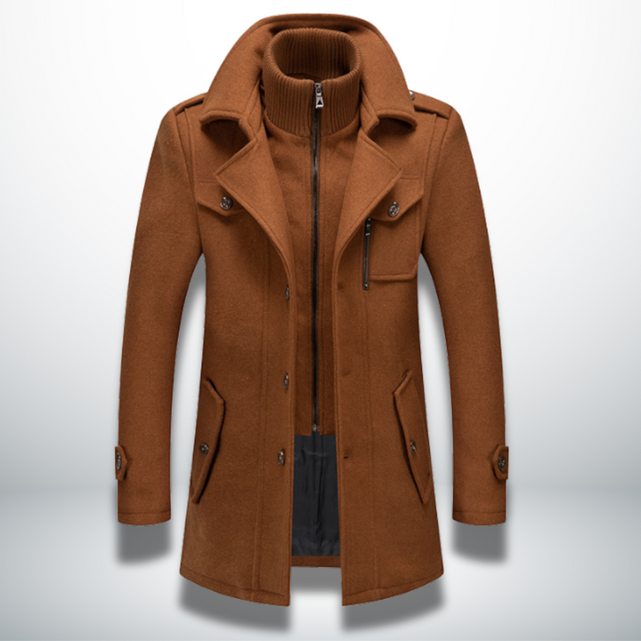 Don The Man Cappotto da uomo elegante e accogliente