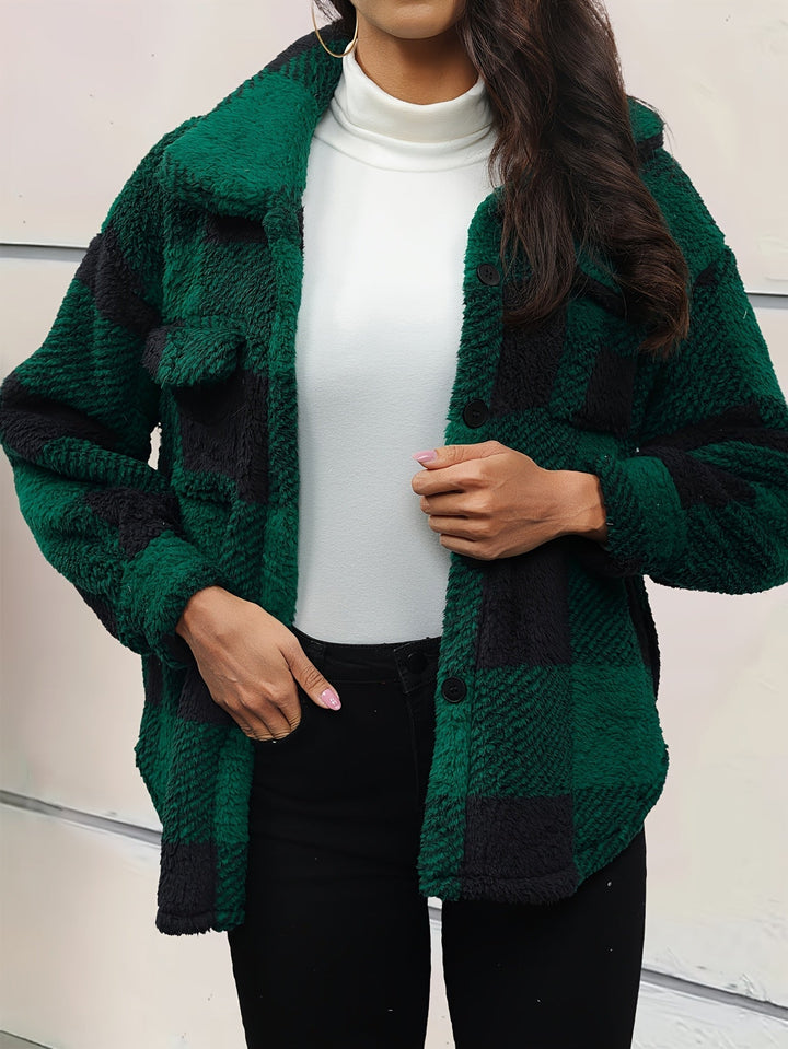 Kiara - Giacca elegante in pile oversize