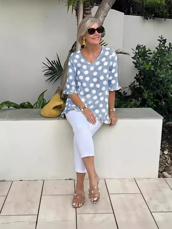 Top elegante vintage Evelyn