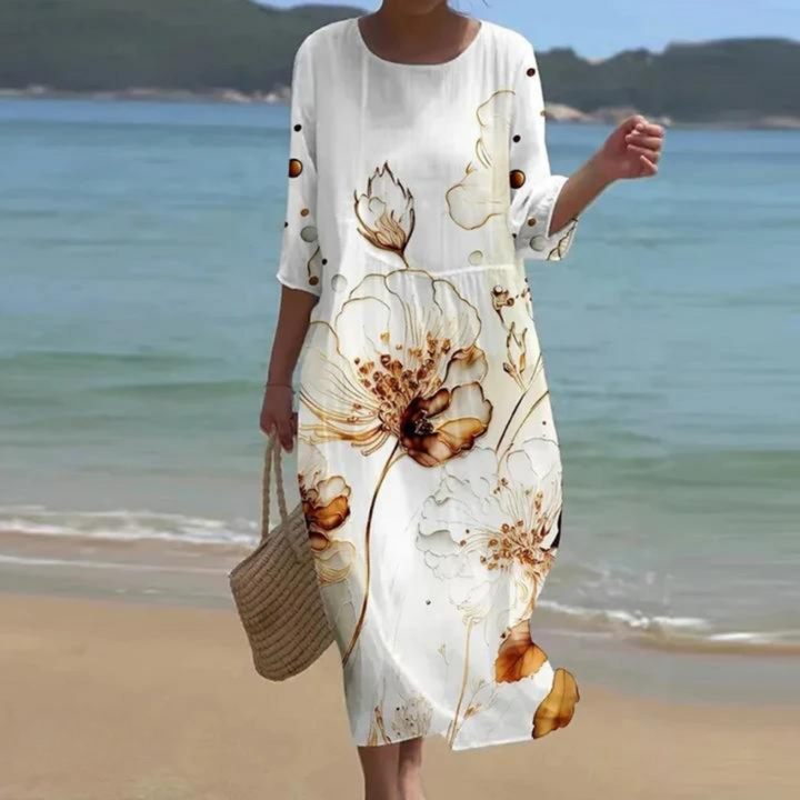 Maxi abito floreale alla moda Miranda