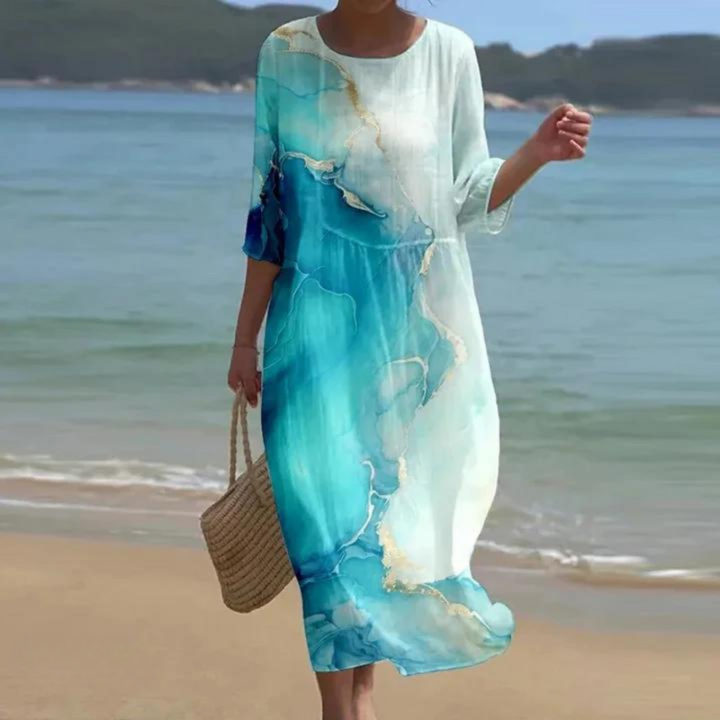 Maxi abito floreale alla moda Miranda