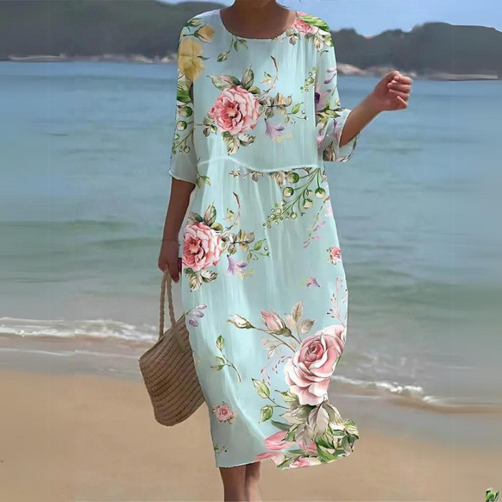 Maxi abito floreale alla moda Miranda
