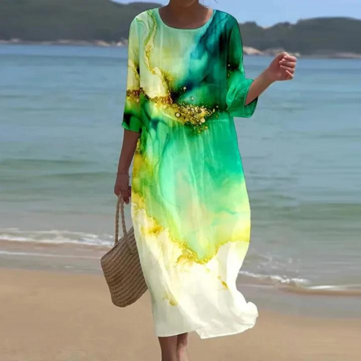Maxi abito floreale alla moda Miranda