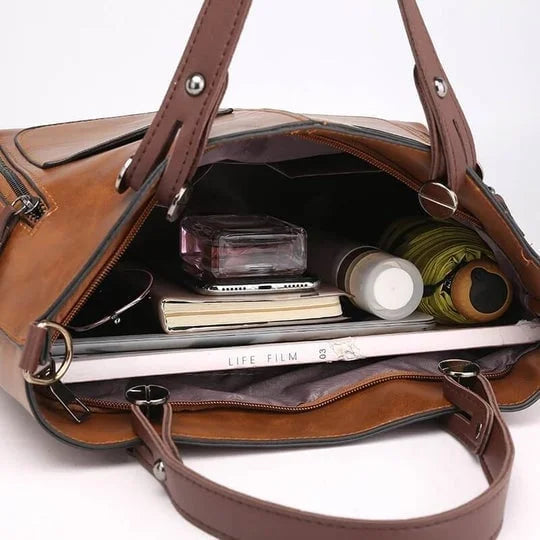 Borsa a tracolla in pelle Britney