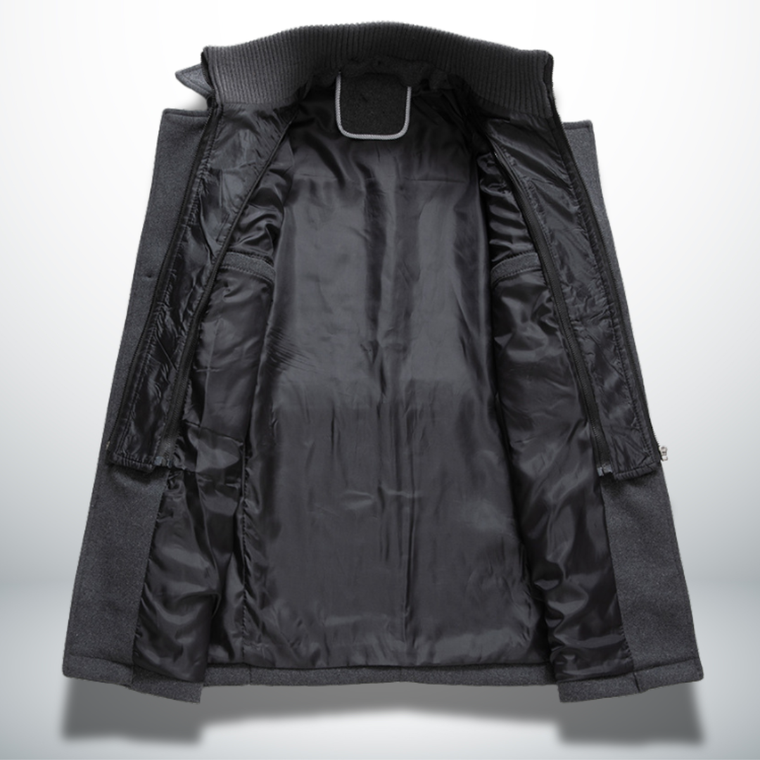 Don The Man Cappotto da uomo elegante e accogliente