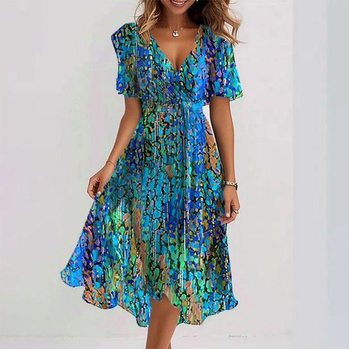 Florence Special - Vestito midi a maniche corte
