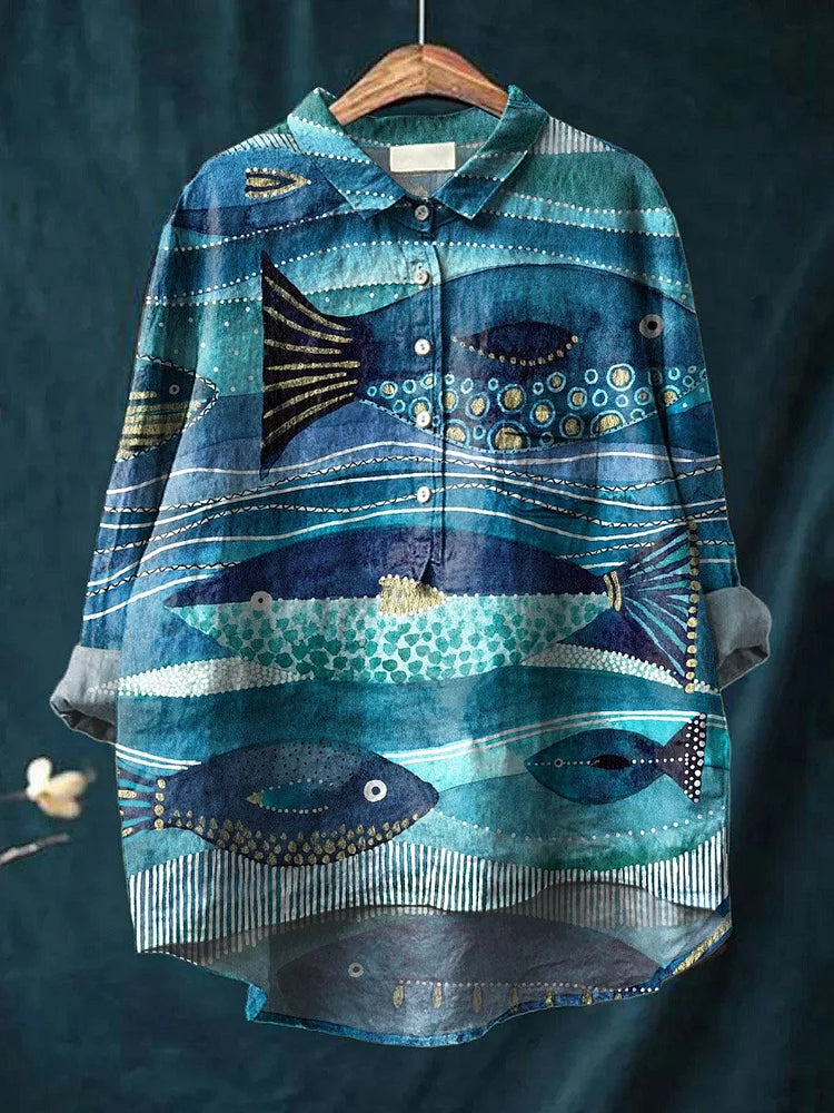 Camicia artistica di Chloe