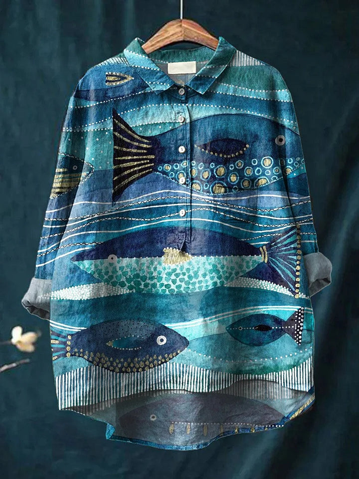 Camicia artistica di Chloe