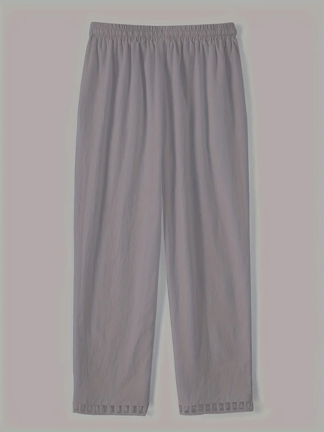 Pantaloni cropped Tracey con finiture a contrasto