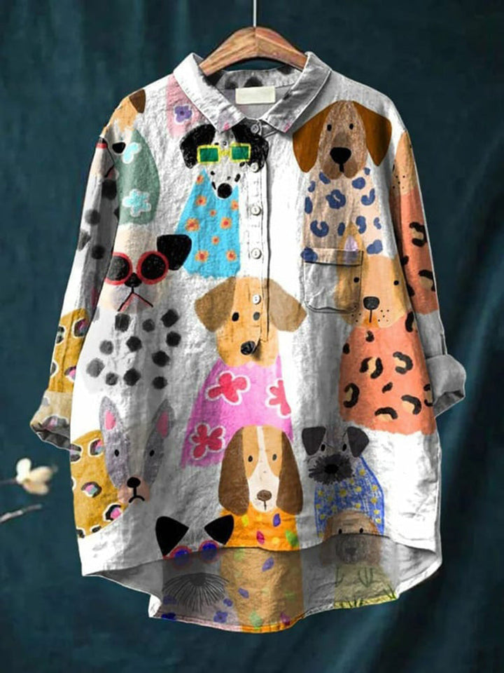 Camicia artistica di Chloe