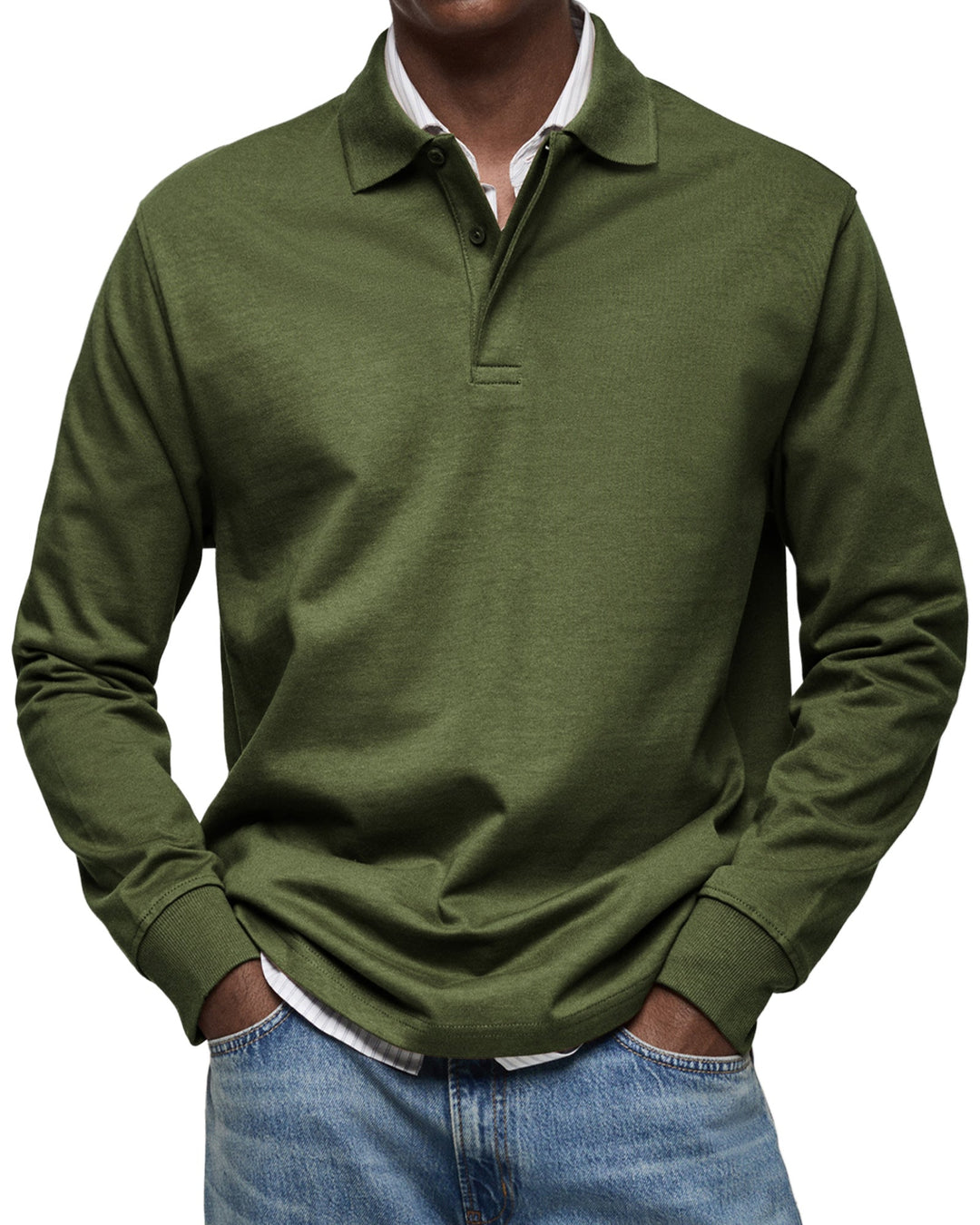 Alexandre Casual Polo a maniche lunghe
