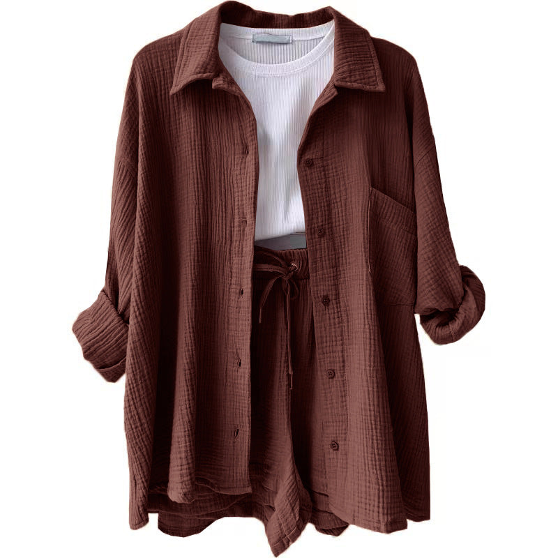 Set donna Caroline 2 pezzi in cotone