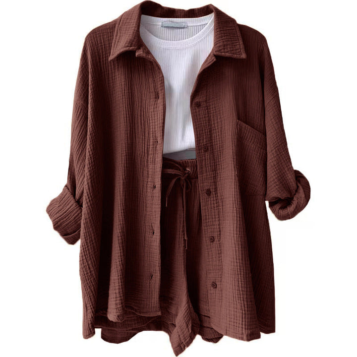 Set donna Caroline 2 pezzi in cotone