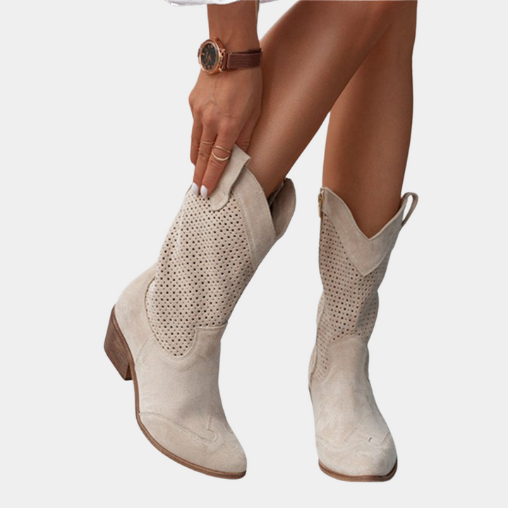 Stivali ortopedici Rachel in stile cowboy