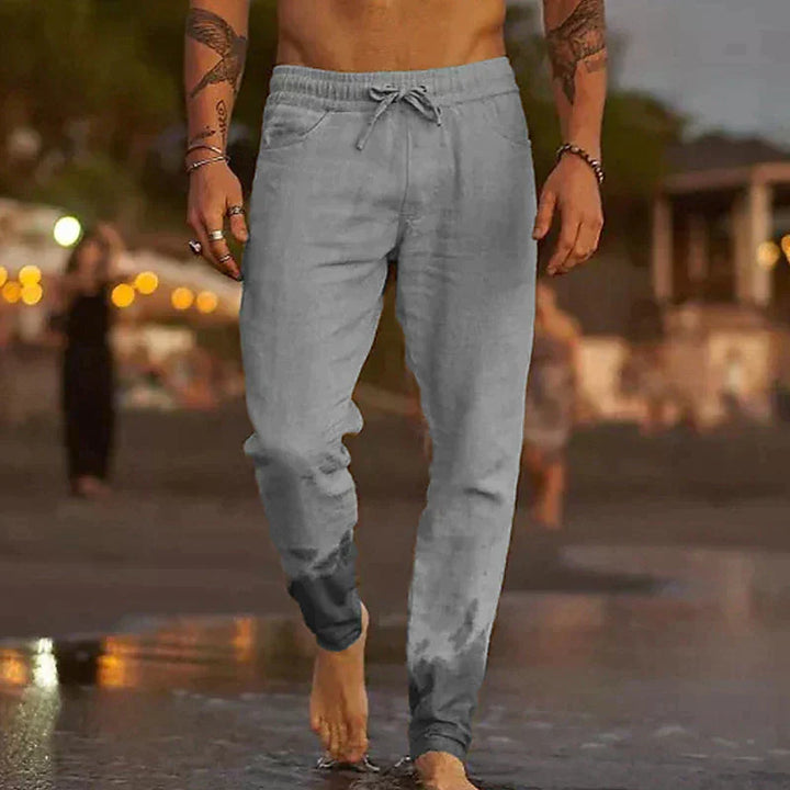 Pantaloni in lino Jaxx