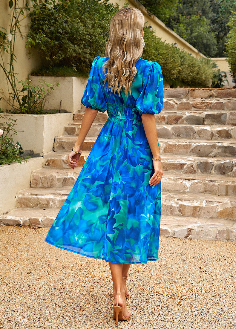 Abito floreale elegante Flore