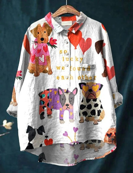 Camicia artistica di Chloe