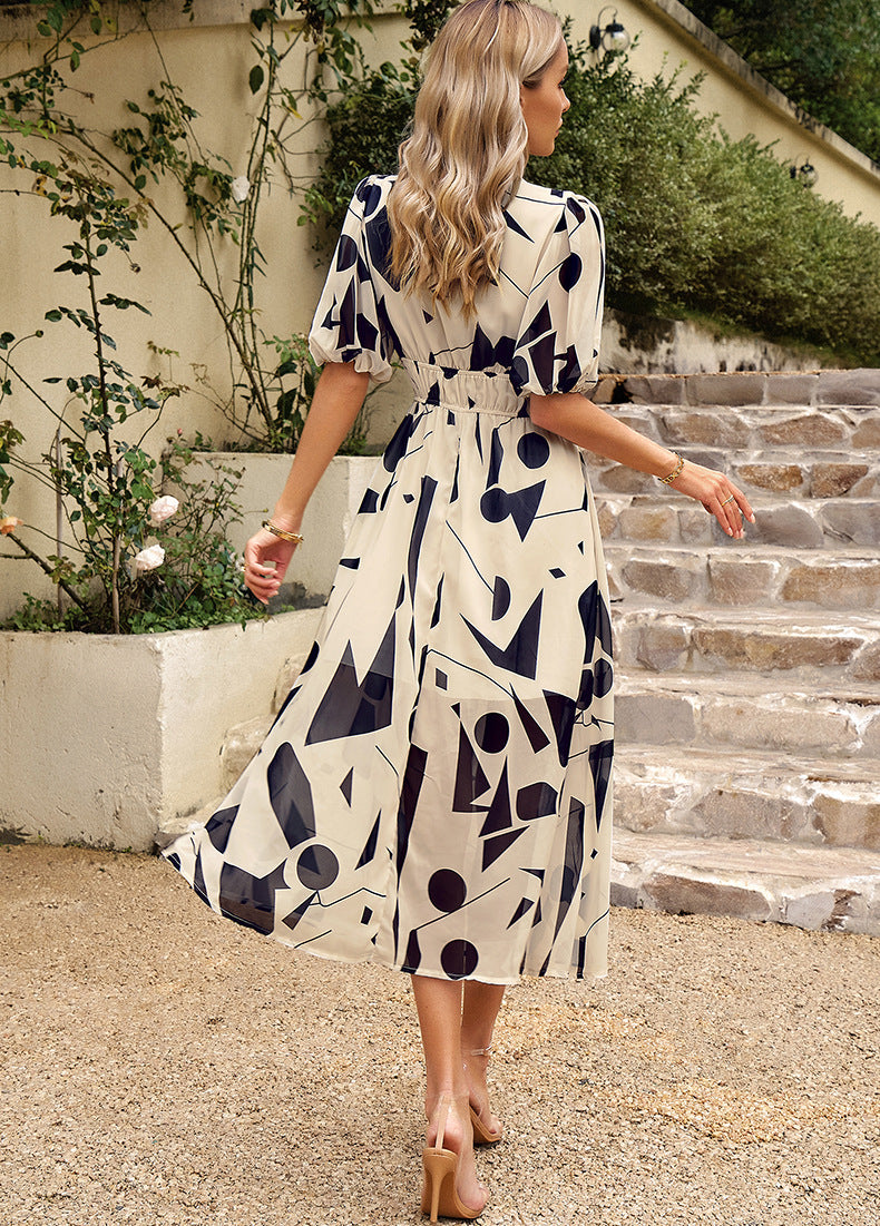Abito floreale elegante Flore