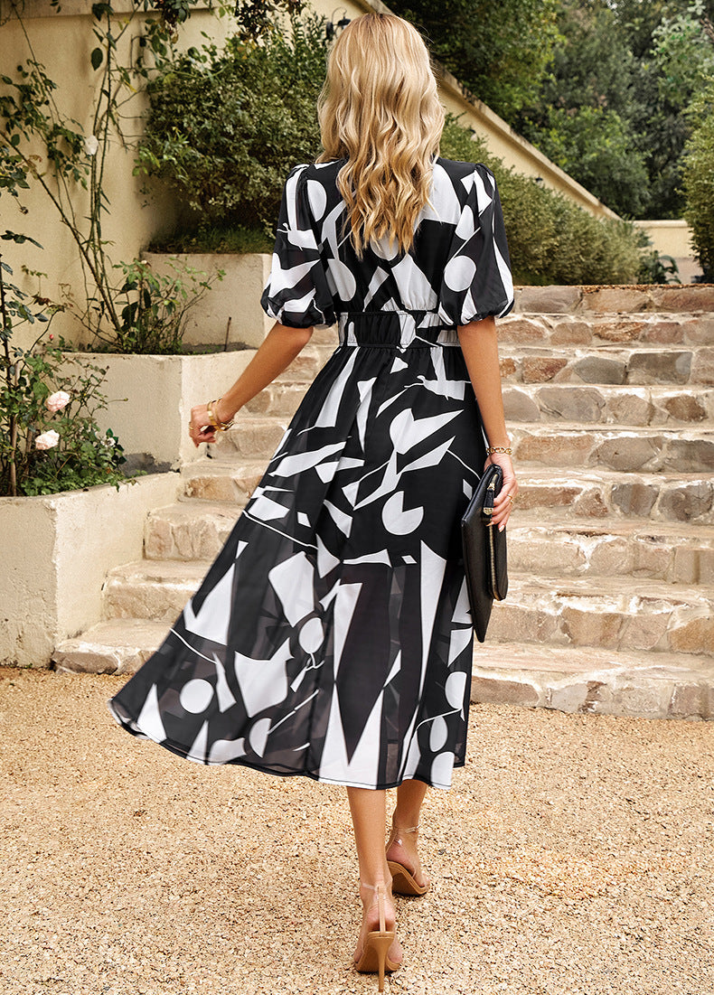 Abito floreale elegante Flore