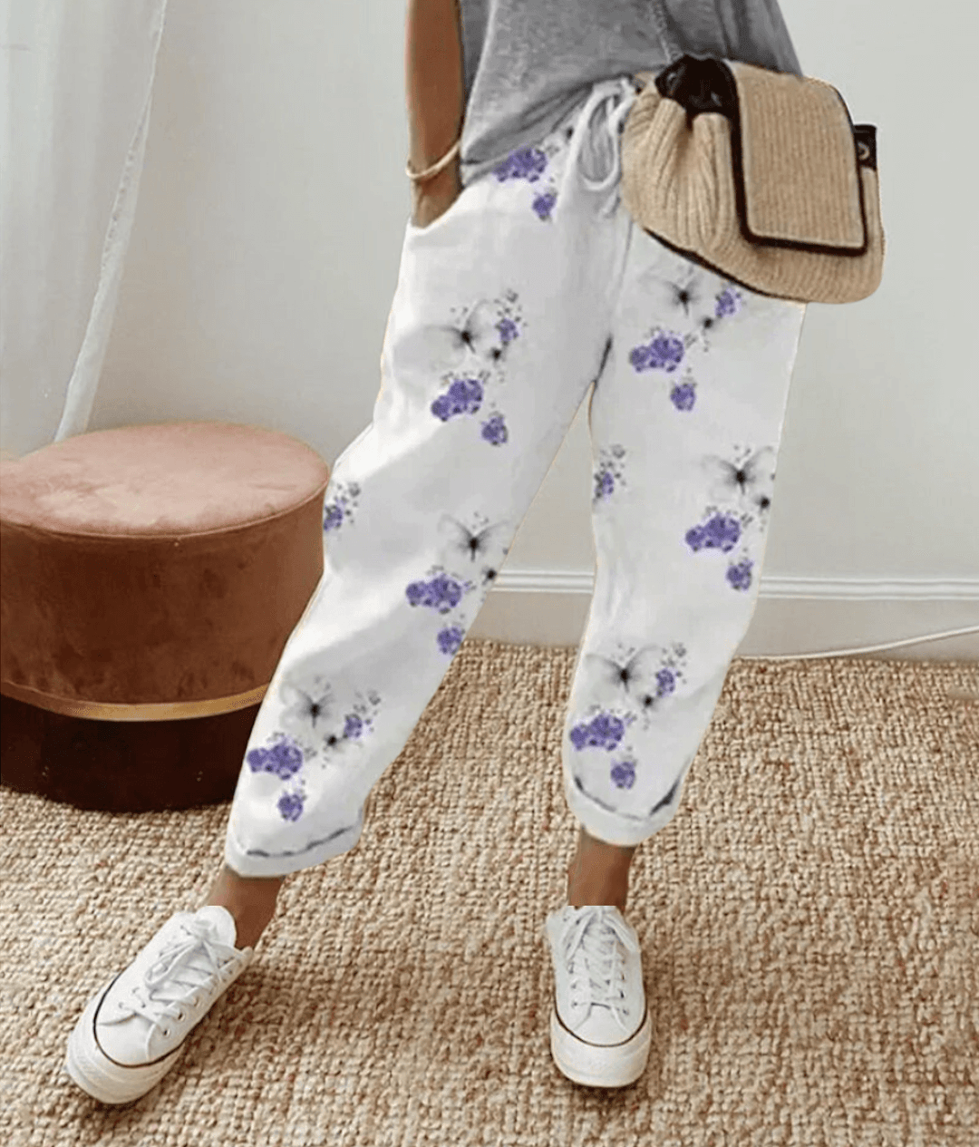 Pantaloni di lino rilassati Annabel