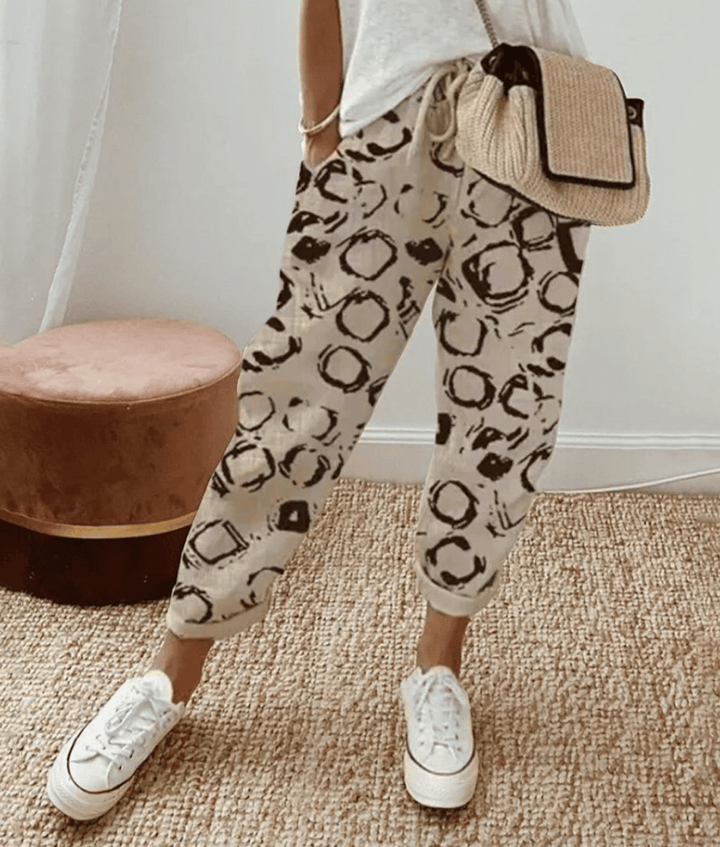 Pantaloni di lino rilassati Annabel