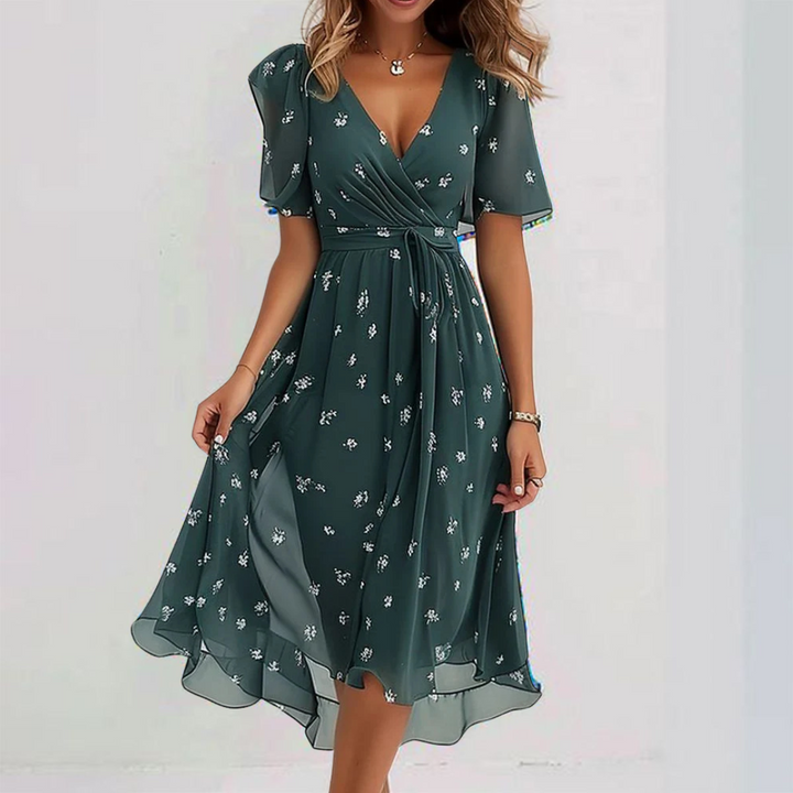 Florence Special - Vestito midi a maniche corte