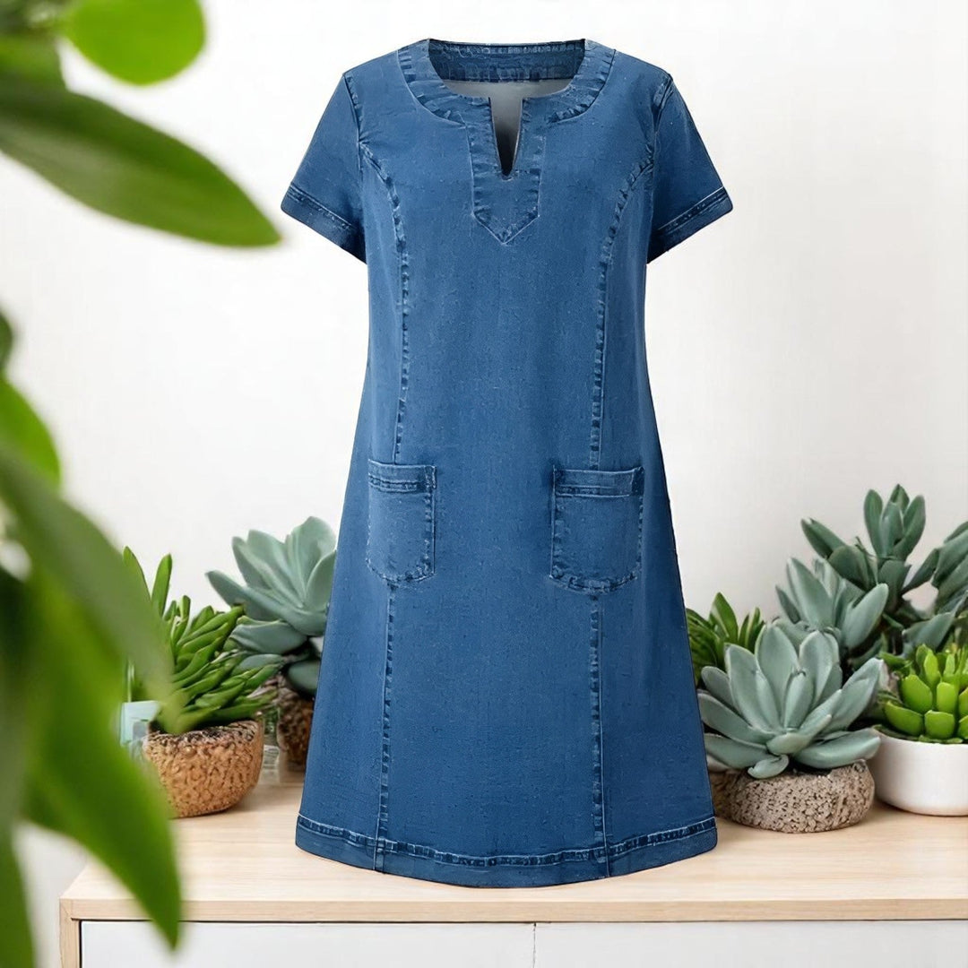 Abito in denim morbido Gilja