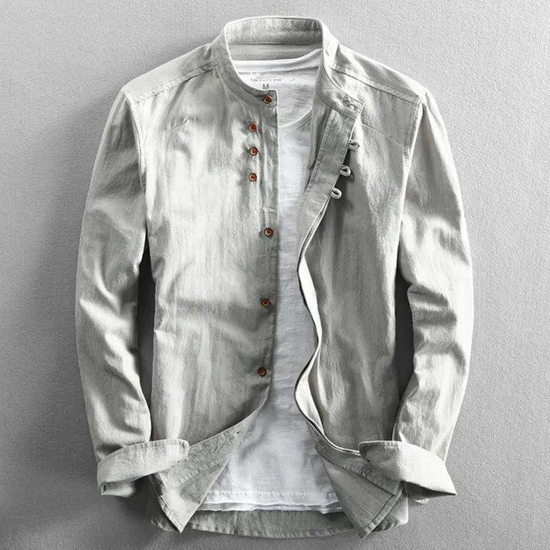 ARATA Camicia con katana in stile giapponese