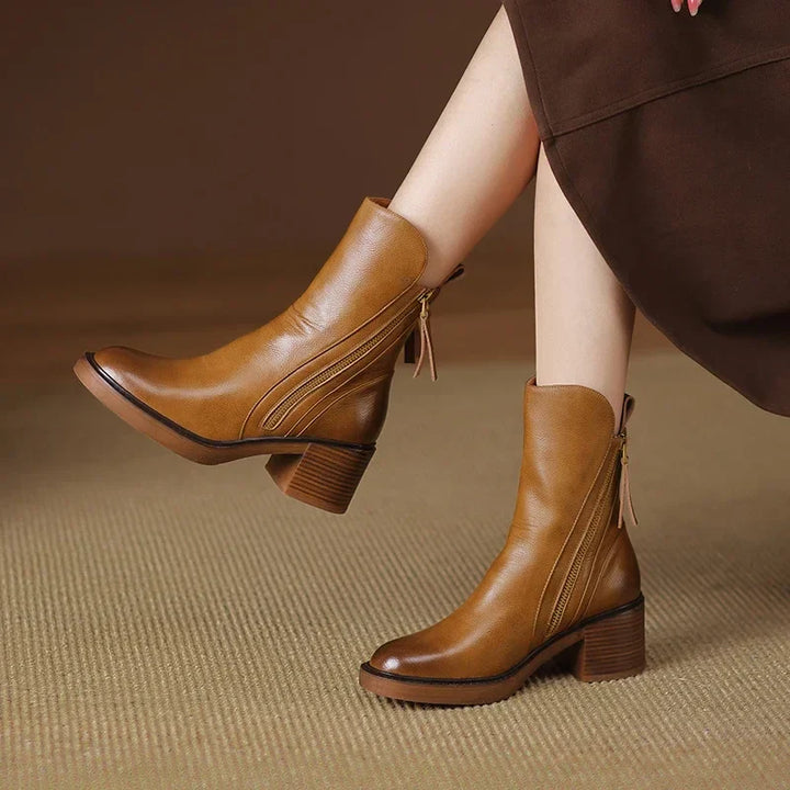 Stivali eleganti in pelle Margaret