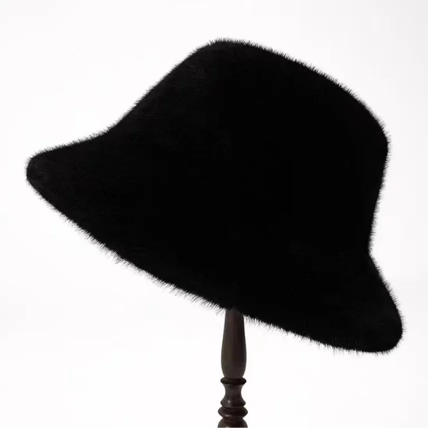 Cappello in pelliccia sintetica Blush Cloud