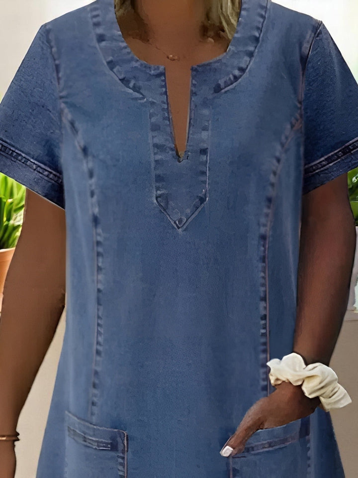 Abito in denim morbido Gilja