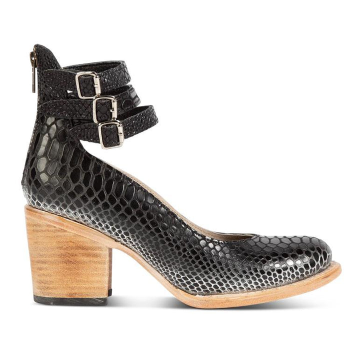 Scarpe con tacco a blocco con cinturino Rina